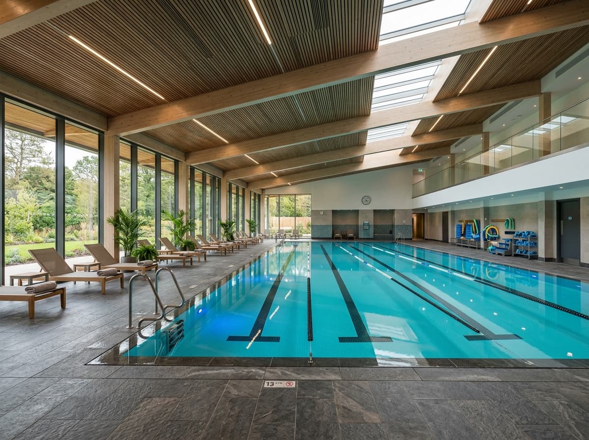 Piscina Semiolímpica Aquecida